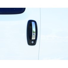 Накладки на ручки (4 шт, нерж) Carmos - Турецька сталь для Citroen Nemo