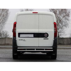Задня дуга AK002/1-Подвійний (нерж.) для Fiat Doblo II 2010-2022 рр