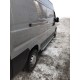 Бокові пороги Allmond Grey (2 шт., алюм.) Довга база для Fiat Ducato 2006-2025 рр