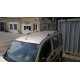 Рейлінги Хром Металеві ніжки для Fiat Doblo I 2001-2005 рр