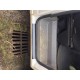 Накладки на пороги ABS (2 шт) Матові для Renault Logan I 2005-2008 рр