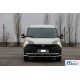 Передній захист ST016-3 (нерж.) 60/60 мм для Fiat Doblo II 2010-2022 рр