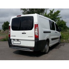 Задня дуга Double (нерж.) для Citroen Jumpy 2007-2017 рр