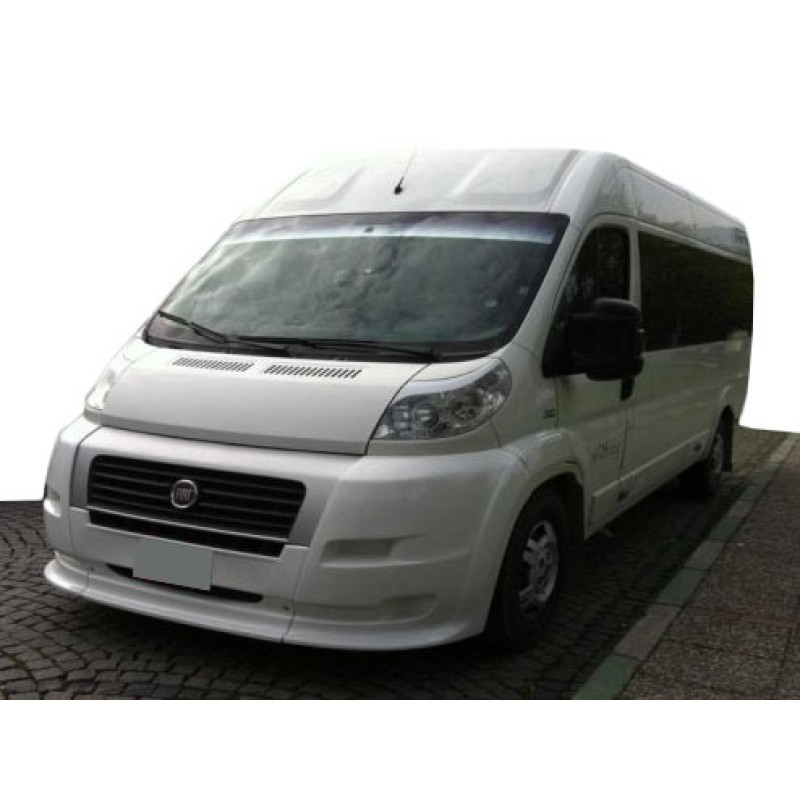 Передня накладка 2006-2014 (з 3 частин, під фарбування) для Peugeot Boxer рр