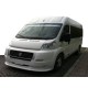 Передня накладка 2006-2014 (з 3 частин, під фарбування) для Peugeot Boxer рр