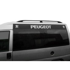 Рейлінги чорні Довга база, пластикові ніжки для Citroen Jumpy 1996-2007 рр
