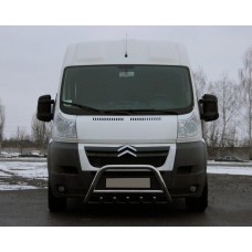Передня дуга WT003 (нерж.) для Fiat Ducato 2006-2025 рр