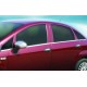 Зовнішня окантовка скла (6 шт, нерж.) для Fiat Punto Grande/EVO 2006-2018 рр
