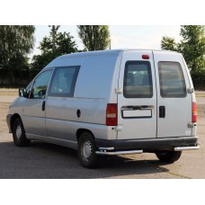 Задние двойные уголки AK003-double (нерж) для Citroen Jumpy 1996-2007 гг