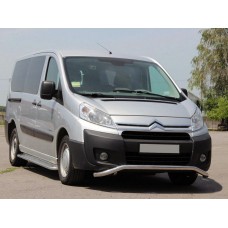 Передній захист ST007 (нерж.) 51 мм для Citroen Jumpy 2007-2017 рр