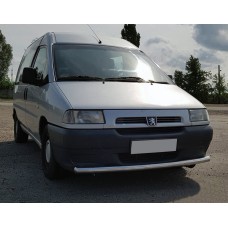 Передній захист ST008 (нерж) 51 мм для Citroen Jumpy 1996-2007 рр