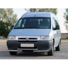 Передній захист ST009 (нерж) 60 мм для Citroen Jumpy 1996-2007 рр