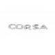 Напис Corsa 12.5см на 1.6см для Opel Corsa C 2000- рр