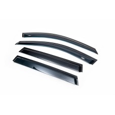 Ветровики (4 шт, HIC) для BMW X1 F-48 2015-2022 гг