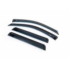 Ветровики (4 шт, HIC) для Jeep Grand Cherokee WK 2004-2010 гг