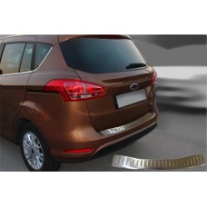 Накладка на задній бампер OmsaLine (нерж.) для Ford B-Max 2012-2017 рр