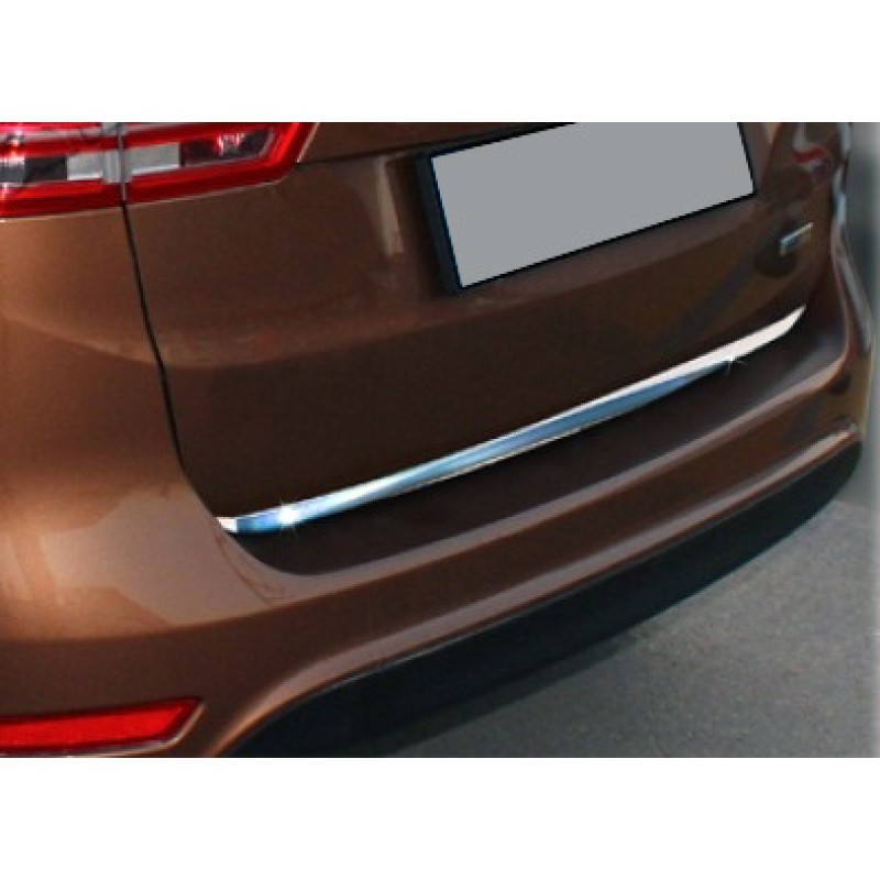 Кромка багажника (нерж.) Carmos - Турецька сталь для Ford C-Max/Grand C-Max 2010-2019 рр