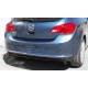 Накладка на задній дифузор (під фарбування) для Opel Astra J 2009-2015 рр