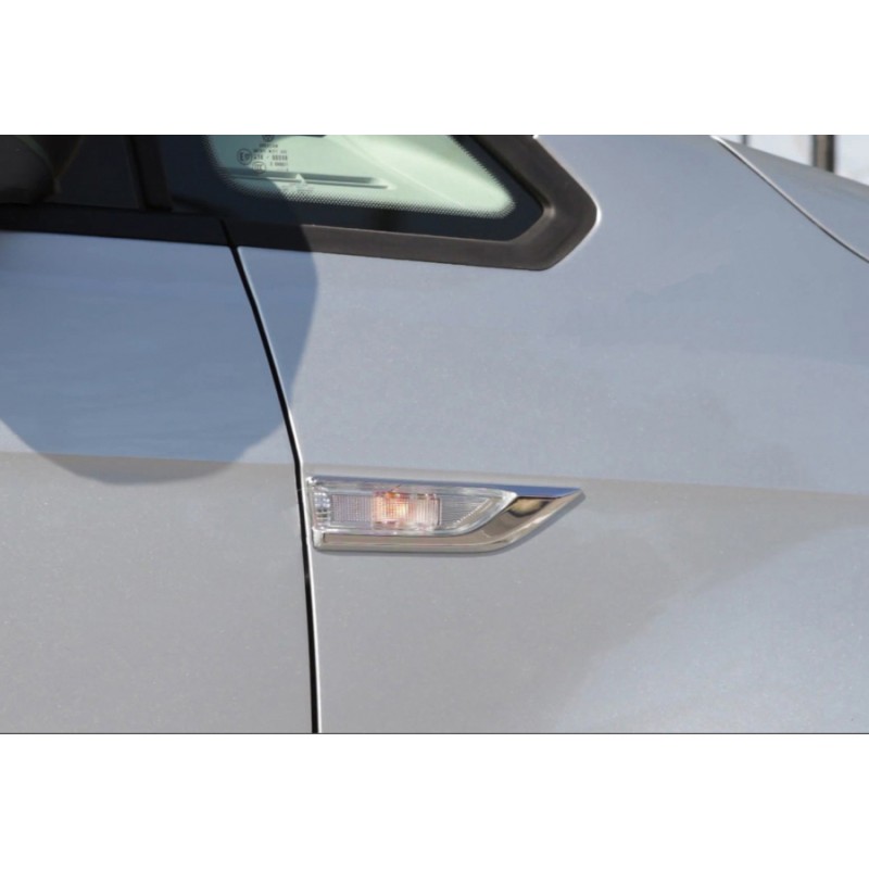 Накладки на поворотнички (2 шт, нерж) для Volkswagen Caddy 2015-2020 гг