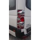 Накладки на стопы (2 шт, пласт) для Volkswagen Crafter 2006-2016 гг