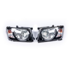 Передня оптика Safari Black (2004-2008, 2шт) для Nissan Patrol Y61 рр