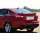 Планка над номером вузька (нерж) Седан (чорний хром) для Ford Focus III 2011-2017 рр