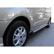 Боковые пороги DOT-Line (2 шт., алюм.) Макси база для Ford Connect 2014-2021 гг