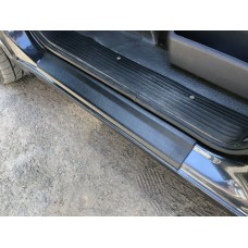 Накладки на пороги ABS (2 шт, пластик) Матові для Mercedes Vito W638 1996-2003 рр