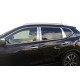 Хром на стійки (нерж) для Nissan X-trail T32 / Rogue 2014-2021 рр