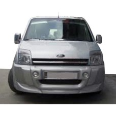 Полная накладка на бампер (под покраску) для Ford Connect 2002-2006 гг