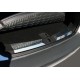 Накладка на порог багажника 2013-2016 (2 части, нерж) для Ford Kuga/Escape