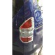 Накладки на стопи (2 шт., пласт) для Ford Courier 2014-2023 рр
