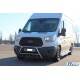 Кенгурятник WT003 (нерж.) для Ford Transit 2014- рр