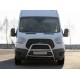 Кенгурятник WT022 (нерж.) для Ford Transit 2014- рр