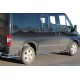 Бічні труби BB002 (2 шт., нерж.) 60 мм, L2 (середня) для Ford Transit 2000-2014 рр