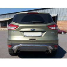 Задняя дуга AK007 (нерж) для Ford Kuga 2008-2013 гг