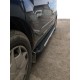 Бокові пороги RedLine V1 (2 шт., Алюміній) Довга база для Ford Custom 2013-2022 рр