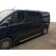 Рейлінги Skyport (2 шт, сірий мат) Довга база для Ford Custom 2013-2022 рр