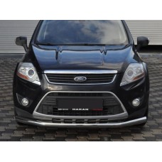 Передняя защита ST008 (нерж.) для Ford Kuga 2008-2013 гг