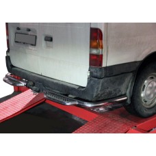 Задні захист підніжка AK-Special (нерж.) для Ford Transit 2000-2014 рр