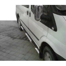 Бічні труби (2 шт., нерж.) L1 (Regular) для Ford Transit 2014- рр