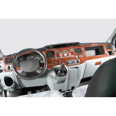Накладки на панель (2006-2025) Дерево для Ford Transit