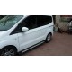 Боковые пороги DOT-Line (2 шт., алюм.) Макси база для Ford Connect 2014-2021 гг