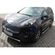 Бокові пороги BlackLine (2 шт., алюміній) для Kia Sportage 2015-2021 рр