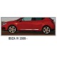Молдинг дверної OmsaLine (4 шт., нерж.) для Seat Ibiza 2010-2017 рр