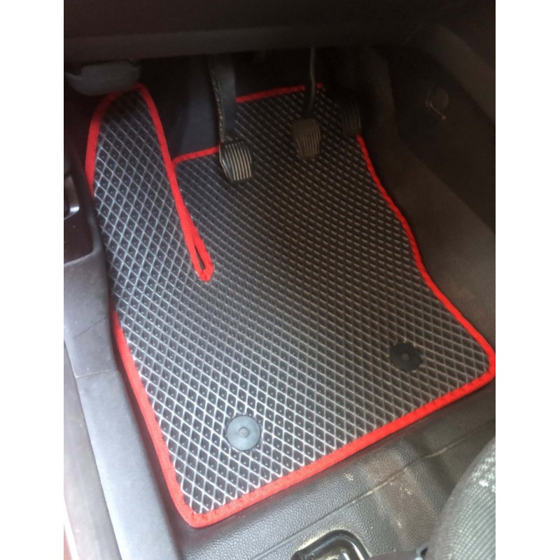 Коврики EVA (МКПП, черные) для Ford Connect 2014-2021 гг