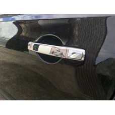 Накладки на ручки (Carmos, 4 шт, нерж) для Suzuki Equator 2009- рр