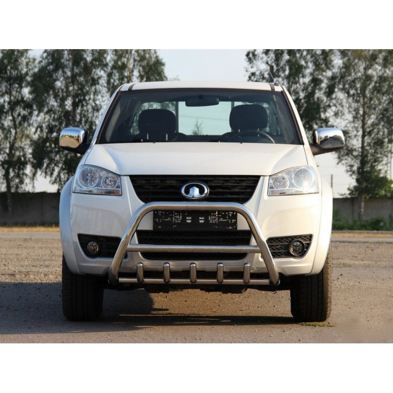 Кенгурятник WT003 (нерж.) для GreatWall Wingle 5