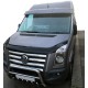 Кенгурятник WT004 (нерж) 60мм, без напису для Volkswagen Crafter 2006-2016 рр
