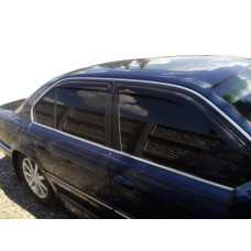 Ветровики (4 шт, HIC) для BMW 7 серия E-38 1994-2001 гг